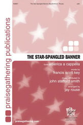 The Star-Spangled Banner SATB choral sheet music cover